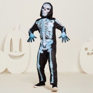 NWT Hyde and Eek X-Ray Skeleton Medium M (Size 8-10) Halloween Costume New